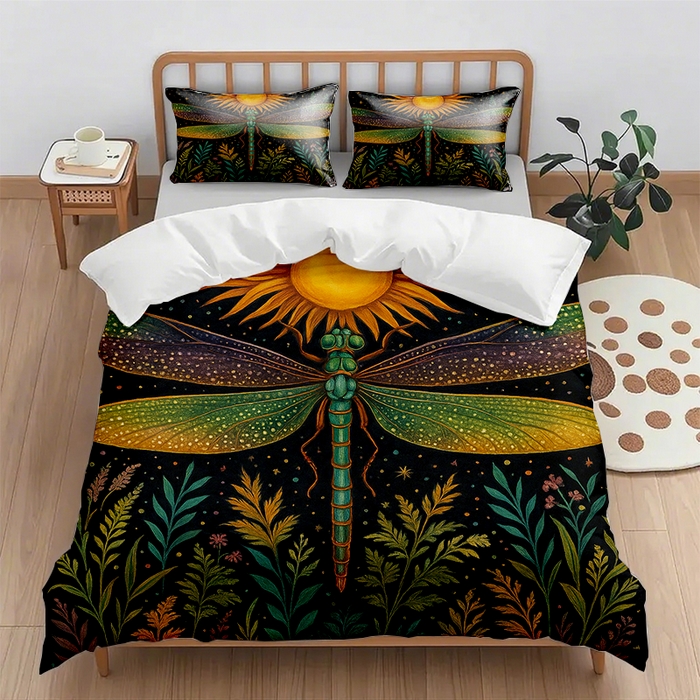 91家纺网 家纺一手货源 找家纺 （总1）轩贝雅 2025新款跨境Pod工厂数码印花被套套装（被套+枕套）第六批