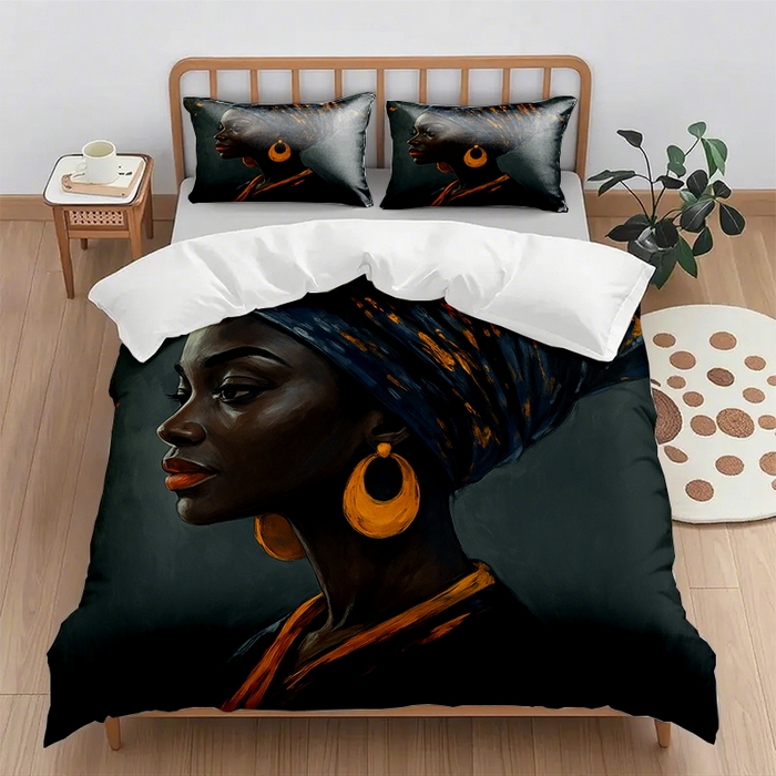 91家纺网 家纺一手货源 找家纺 （总1）轩贝雅 2025新款跨境Pod工厂数码印花被套套装（被套+枕套）第六批