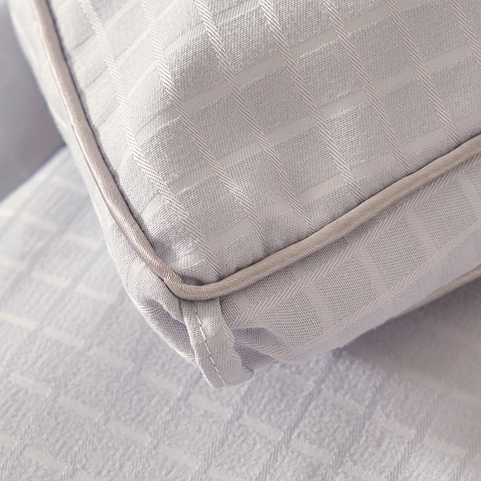 91家纺网 家纺一手货源 找家纺 晚悠家纺 2025新款提花A类原棉大豆纤维被子被芯春秋被冬被供货直播网销 灰色