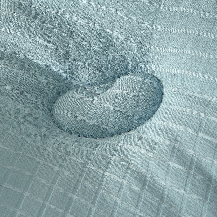 91家纺网 家纺一手货源 找家纺 晚悠家纺 2025新款提花A类原棉大豆纤维被子被芯春秋被冬被供货直播网销 蓝色