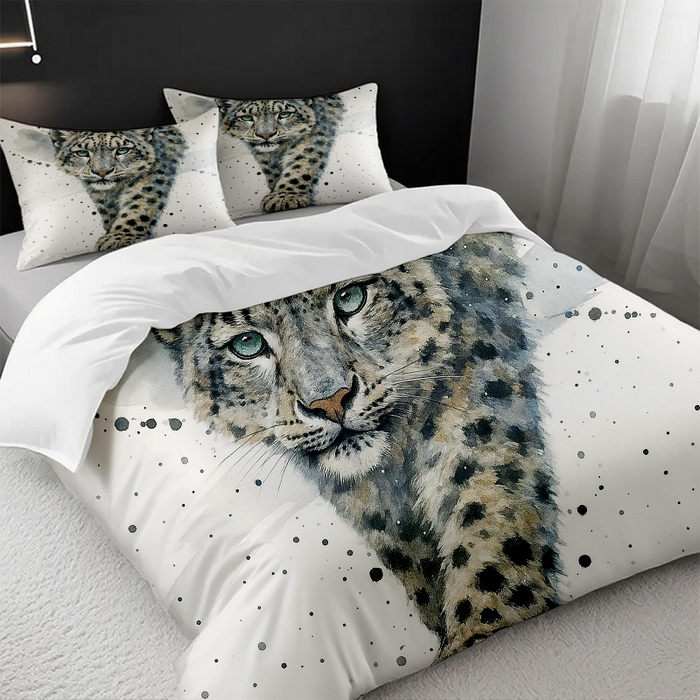 91家纺网 家纺一手货源 找家纺 （总1）轩贝雅 2025新款跨境Pod工厂数码印花被套套装（被套+枕套）第六批