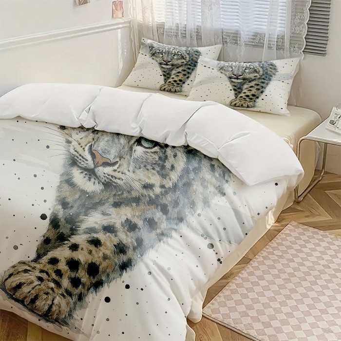 91家纺网 家纺一手货源 找家纺 （总1）轩贝雅 2025新款跨境Pod工厂数码印花被套套装（被套+枕套）第六批