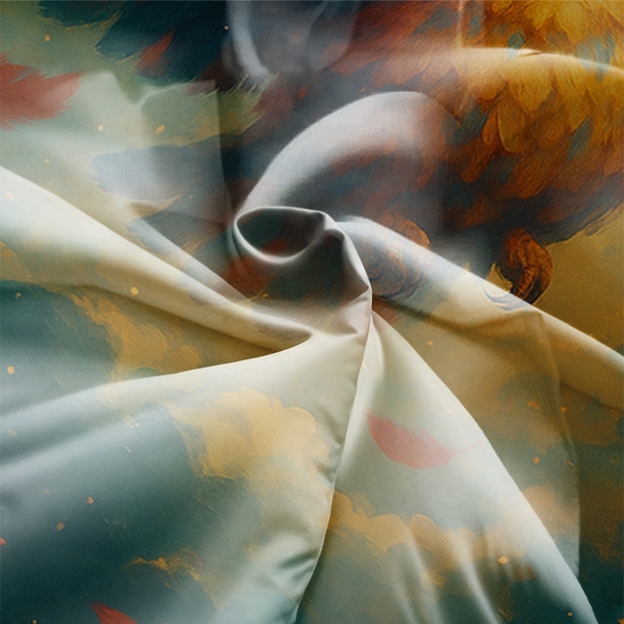 91家纺网 家纺一手货源 找家纺 （总1）轩贝雅 2025新款跨境Pod工厂数码印花被套套装（被套+枕套）第六批