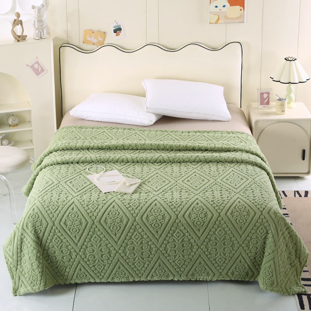 91家纺网 家纺一手货源 找家纺 （总）巴木赫 2025新款如意阁塔芙绒毯子毛毯