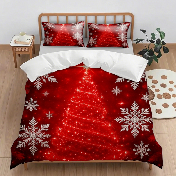 91家纺网 家纺一手货源 找家纺 （总2）轩贝雅 2025新款跨境Pod工厂数码印花被套套装（被套+枕套）第六批