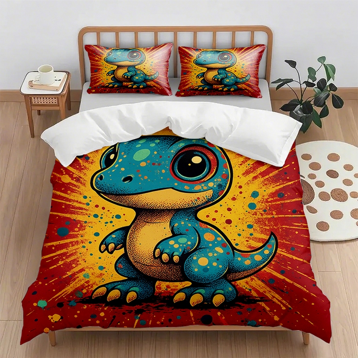 91家纺网 家纺一手货源 找家纺 （总2）轩贝雅 2025新款跨境Pod工厂数码印花被套套装（被套+枕套）第六批