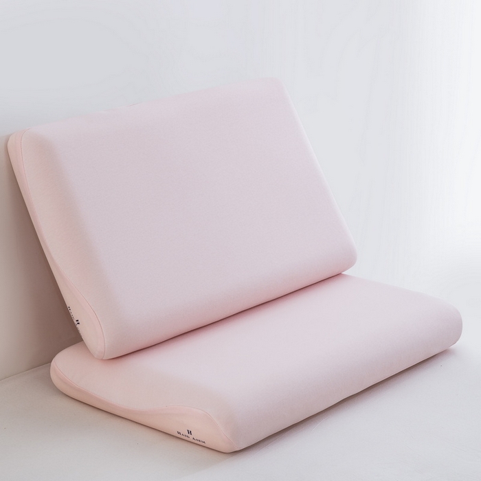 91家纺网 家纺一手货源 找家纺 大黄蜂家居家纺 2025新款星球二代深睡记忆枕套Pro 淡云粉