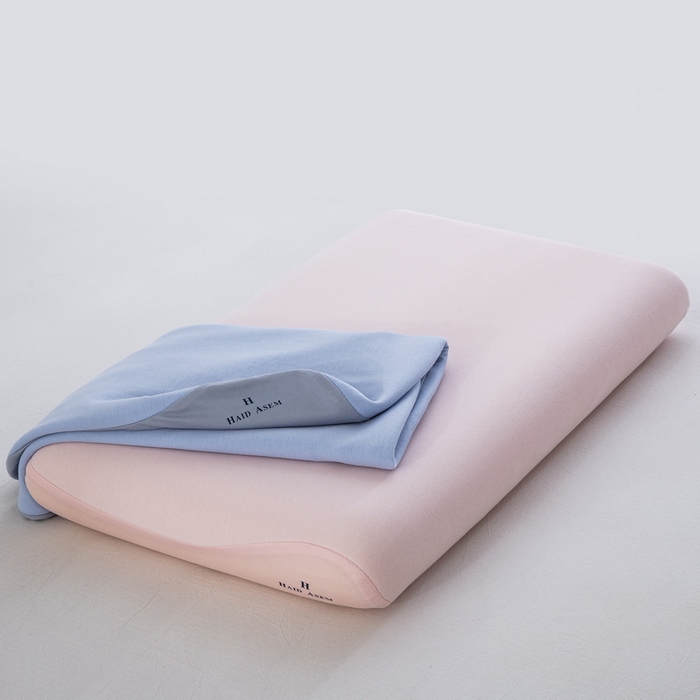 91家纺网 家纺一手货源 找家纺 大黄蜂家居家纺 2025新款星球二代深睡记忆枕套Pro 淡云粉