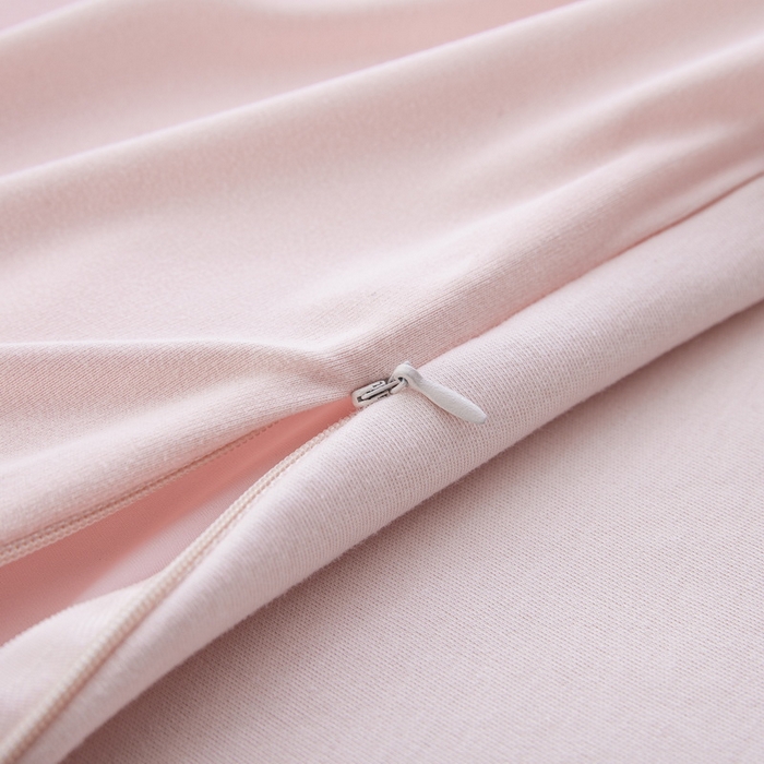 91家纺网 家纺一手货源 找家纺 大黄蜂家居家纺 2025新款星球二代深睡记忆枕套Pro 淡云粉