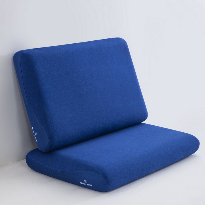 91家纺网 家纺一手货源 找家纺 大黄蜂家居家纺 2025新款星球二代深睡记忆枕套Pro 深睡蓝