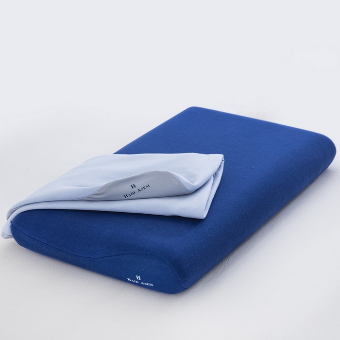 91家纺网 家纺一手货源 找家纺 大黄蜂家居家纺 2025新款星球二代深睡记忆枕套Pro 深睡蓝