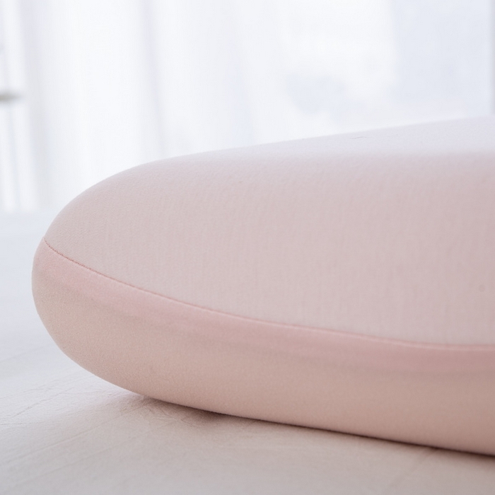 91家纺网 家纺一手货源 找家纺 大黄蜂家居家纺 2025新款星球二代深睡记忆枕套Pro 淡云粉