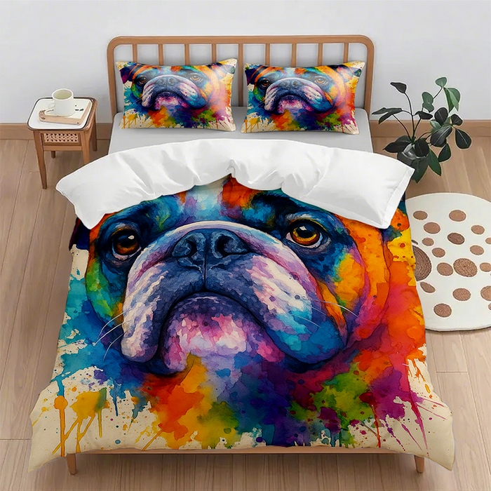 91家纺网 家纺一手货源 找家纺 （总1）轩贝雅 2025新款跨境Pod工厂数码印花被套套装（被套+枕套）第七批