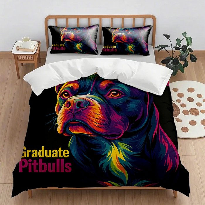 91家纺网 家纺一手货源 找家纺 （总1）轩贝雅 2025新款跨境Pod工厂数码印花被套套装（被套+枕套）第七批