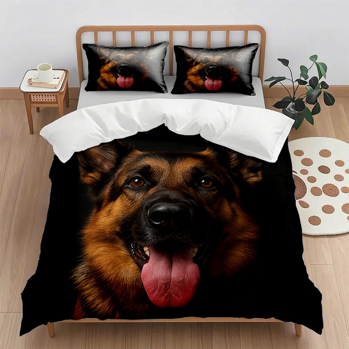 91家纺网 家纺一手货源 找家纺 （总1）轩贝雅 2025新款跨境Pod工厂数码印花被套套装（被套+枕套）第七批