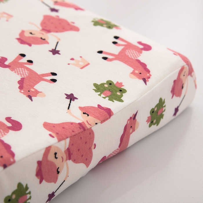 91家纺网 家纺一手货源 找家纺 大黄蜂家居家纺 2025新款针织棉儿童乳胶枕 小公主