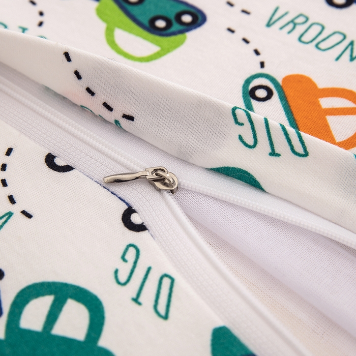 91家纺网 家纺一手货源 找家纺 大黄蜂家居家纺 2025新款针织棉儿童乳胶枕 小汽车