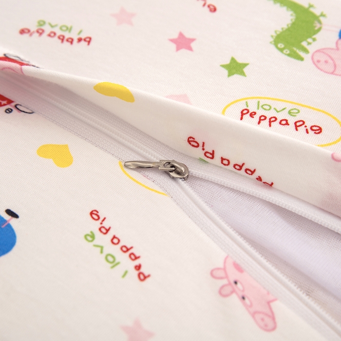 91家纺网 家纺一手货源 找家纺 大黄蜂家居家纺 2025新款针织棉儿童乳胶枕 小猪佩奇