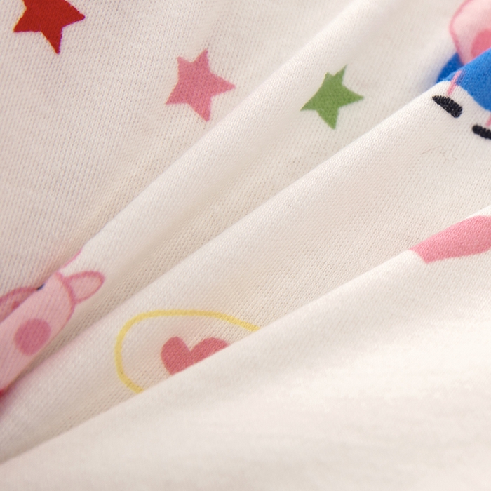 91家纺网 家纺一手货源 找家纺 大黄蜂家居家纺 2025新款针织棉儿童乳胶枕 小猪佩奇