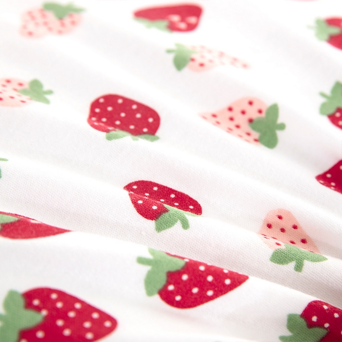 91家纺网 家纺一手货源 找家纺 大黄蜂家居家纺 2025新款针织棉儿童乳胶枕 小草莓