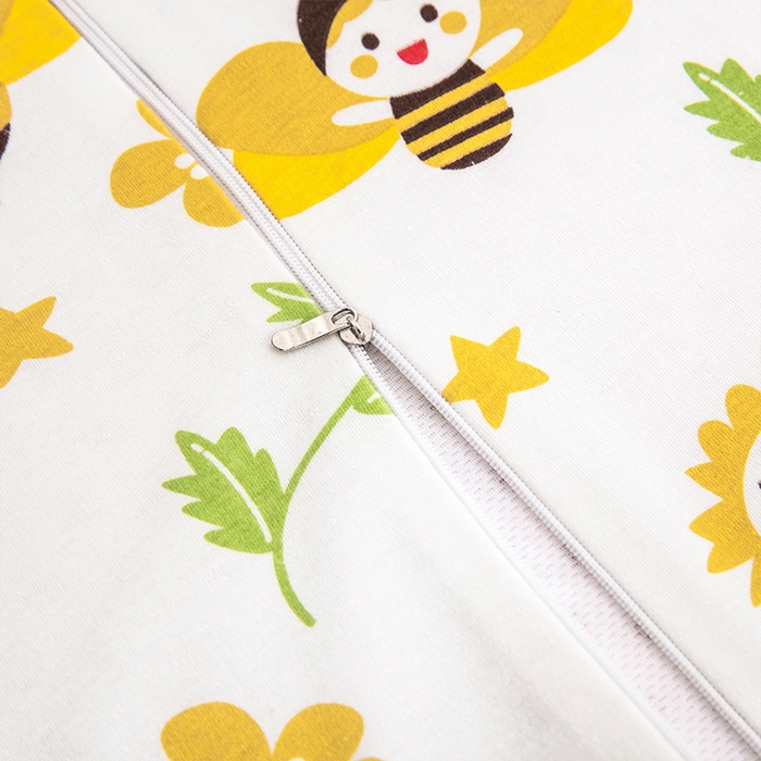 91家纺网 家纺一手货源 找家纺 大黄蜂家居家纺 2025新款针织棉儿童乳胶枕 小蜜蜂