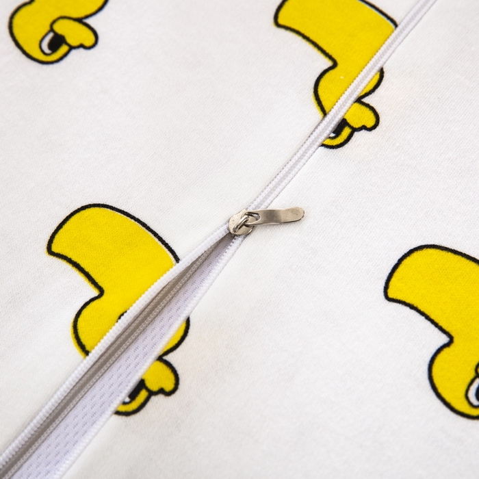 91家纺网 家纺一手货源 找家纺 大黄蜂家居家纺 2025新款针织棉儿童乳胶枕 小鸭子