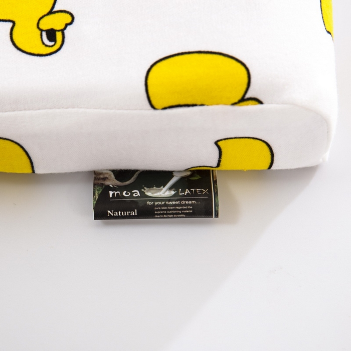 91家纺网 家纺一手货源 找家纺 大黄蜂家居家纺 2025新款针织棉儿童乳胶枕 小鸭子