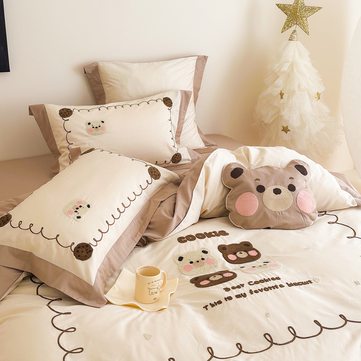 91家纺网 家纺一手货源 找家纺 （总）西西家居 2025新款100支长绒棉澳棉四件套-