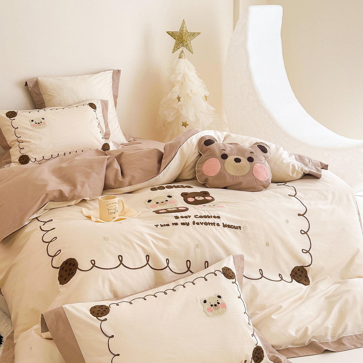 91家纺网 家纺一手货源 找家纺 （总）西西家居 2025新款100支长绒棉澳棉四件套-