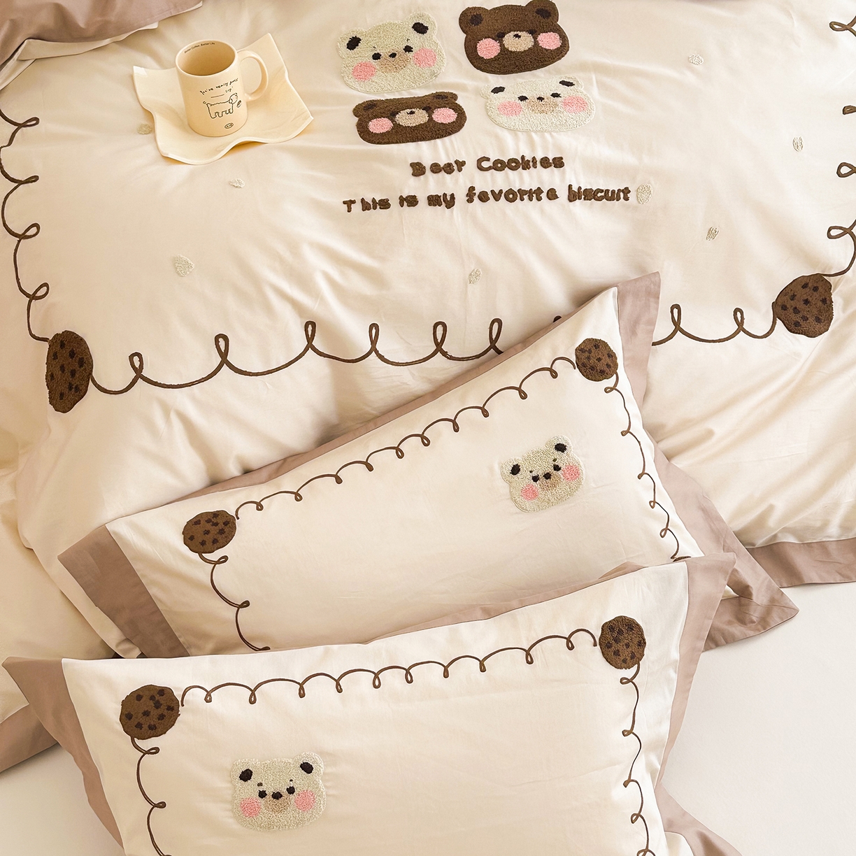 91家纺网 家纺一手货源 找家纺 （总）西西家居 2025新款100支长绒棉澳棉四件套-