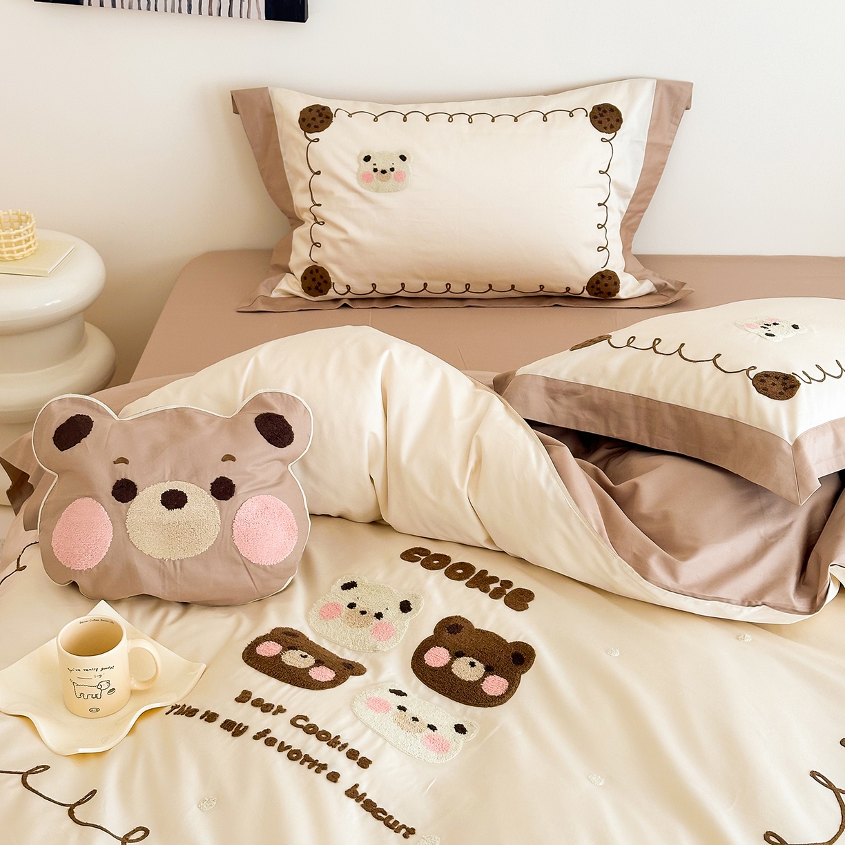 91家纺网 家纺一手货源 找家纺 （总）西西家居 2025新款100支长绒棉澳棉四件套-