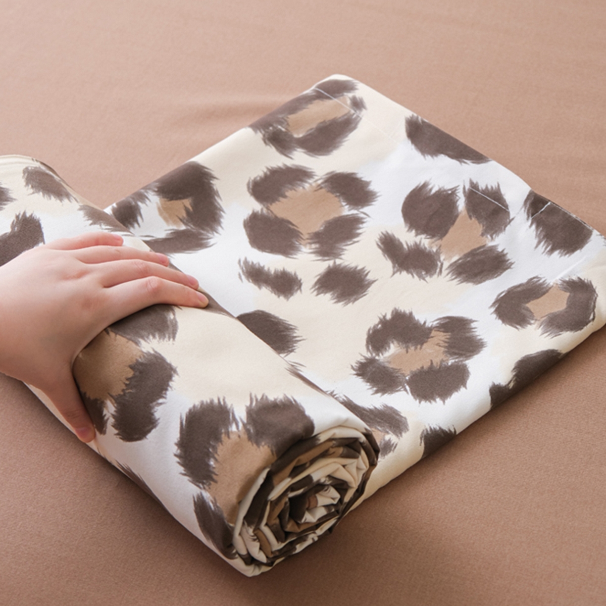 91家纺网 家纺一手货源 找家纺 （总）慕绸家纺（原萌宝老粗布厂家） 2025秋冬新款加厚纯棉磨毛印花四件套