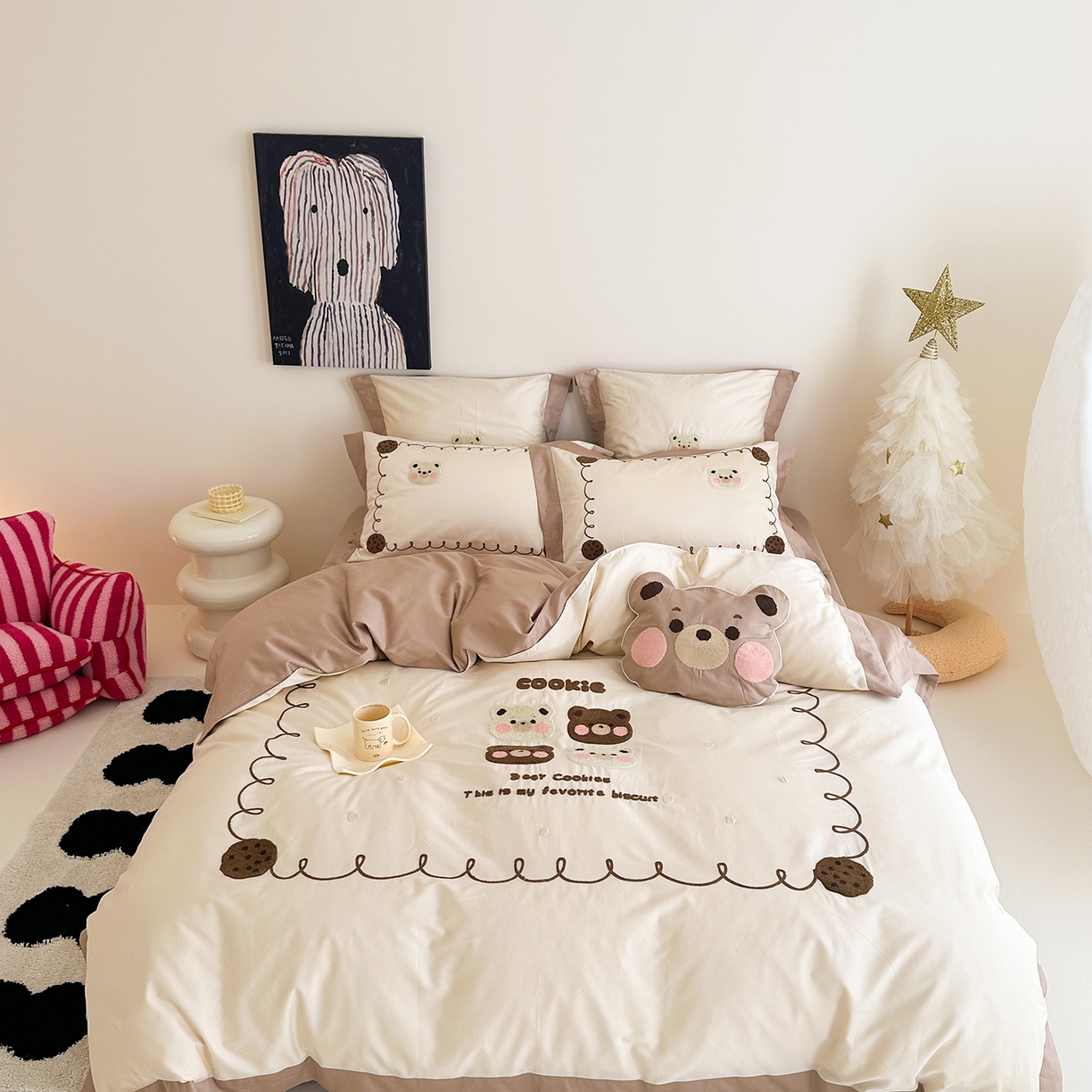 91家纺网 家纺一手货源 找家纺 （总）西西家居 2025新款100支长绒棉澳棉四件套-