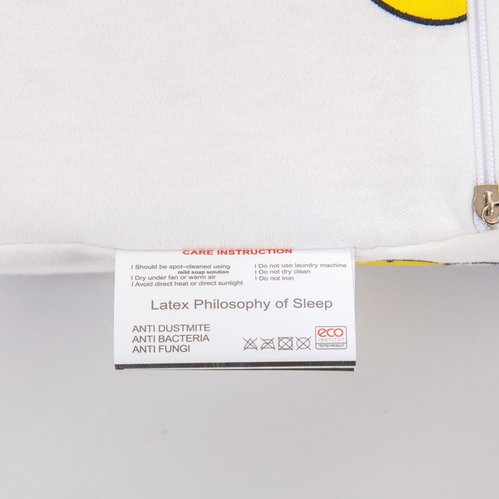 91家纺网 家纺一手货源 找家纺 大黄蜂家居家纺 2025新款针织棉儿童乳胶枕 小黄蜂