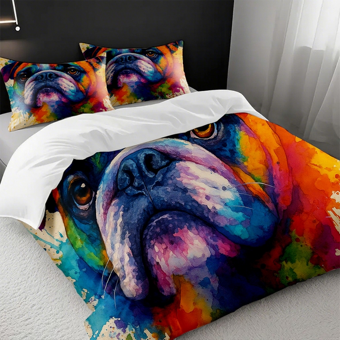 91家纺网 家纺一手货源 找家纺 （总1）轩贝雅 2025新款跨境Pod工厂数码印花被套套装（被套+枕套）第七批