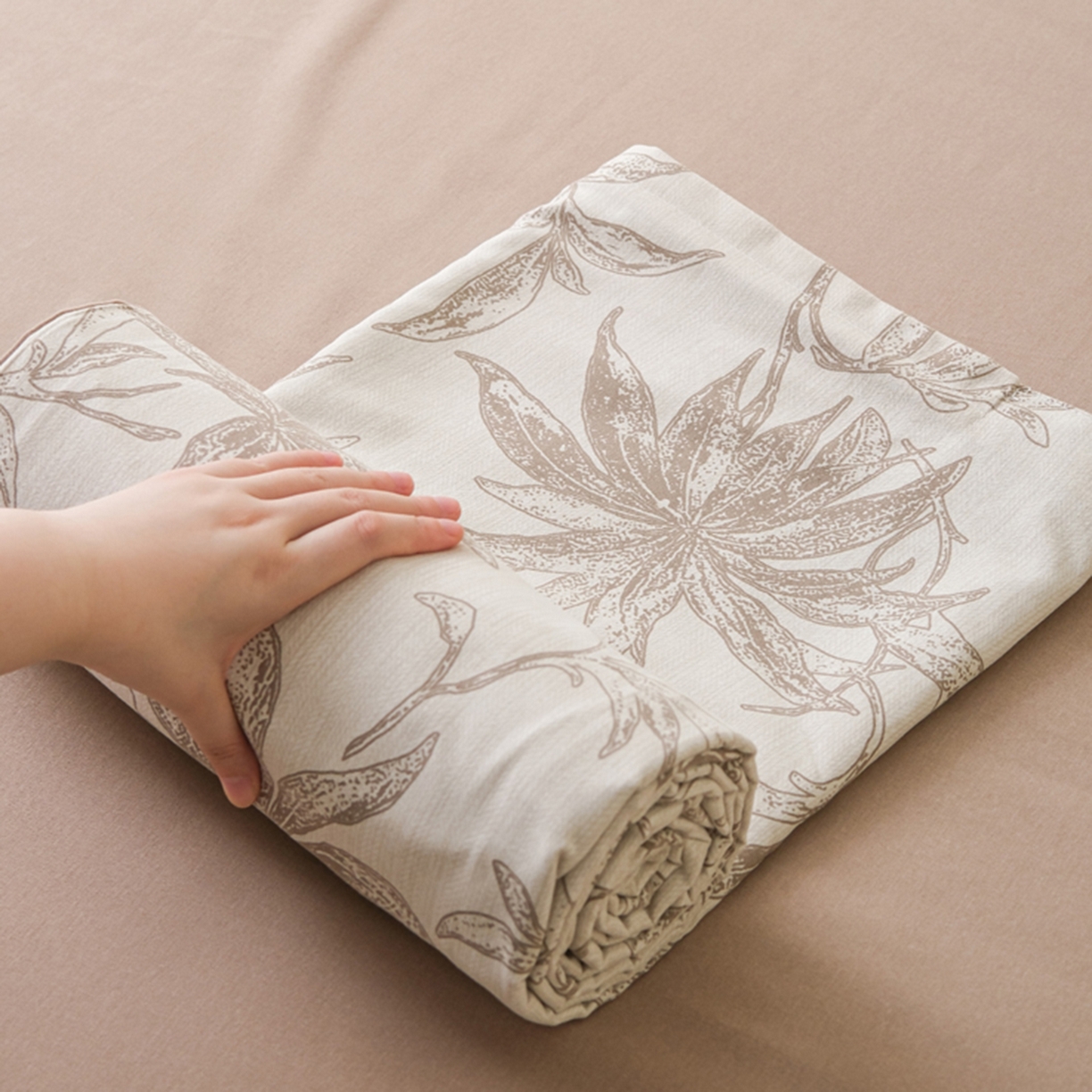 91家纺网 家纺一手货源 找家纺 （总）慕绸家纺（原萌宝老粗布厂家） 2025秋冬新款加厚纯棉磨毛印花四件套