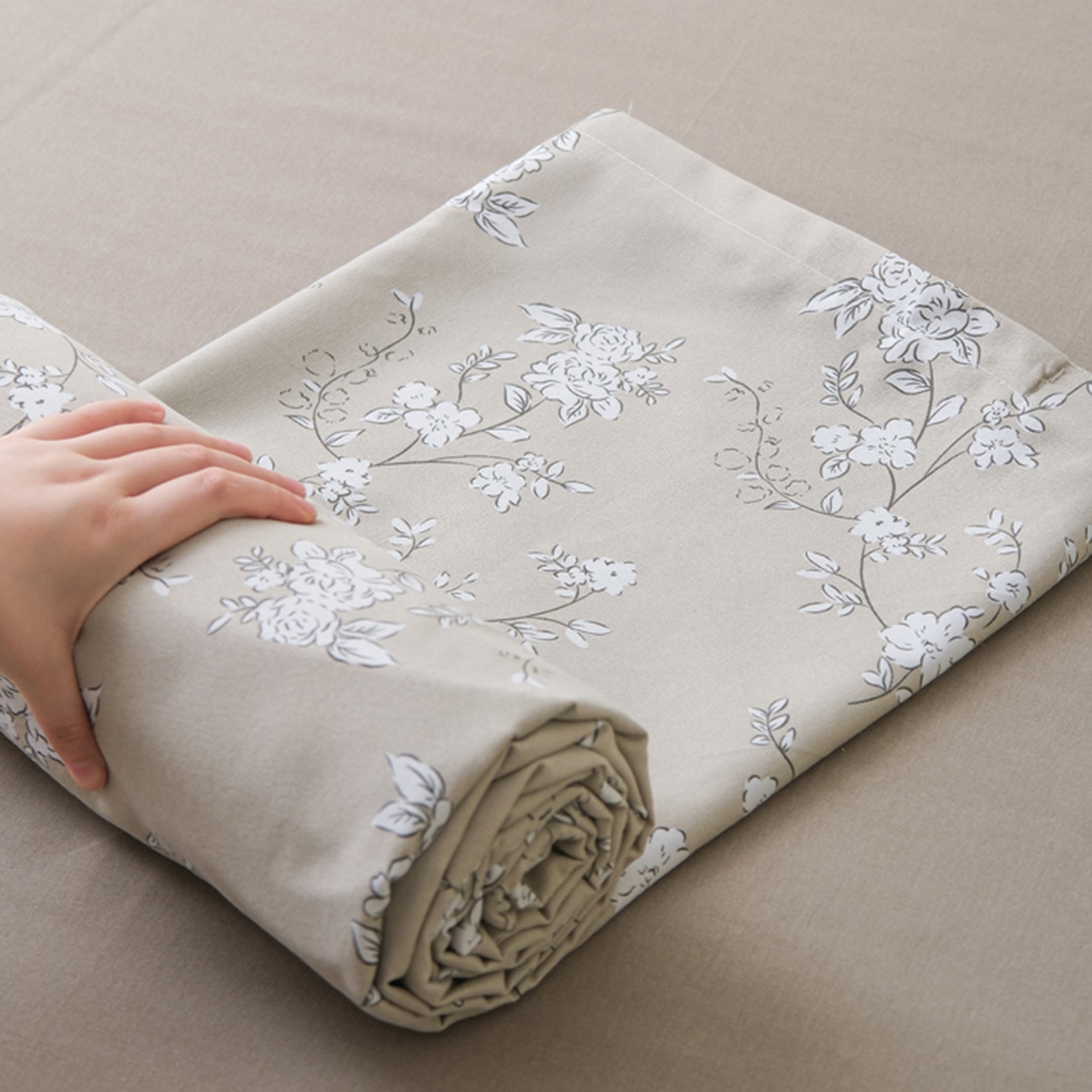 91家纺网 家纺一手货源 找家纺 （总）慕绸家纺（原萌宝老粗布厂家） 2025秋冬新款加厚纯棉磨毛印花四件套