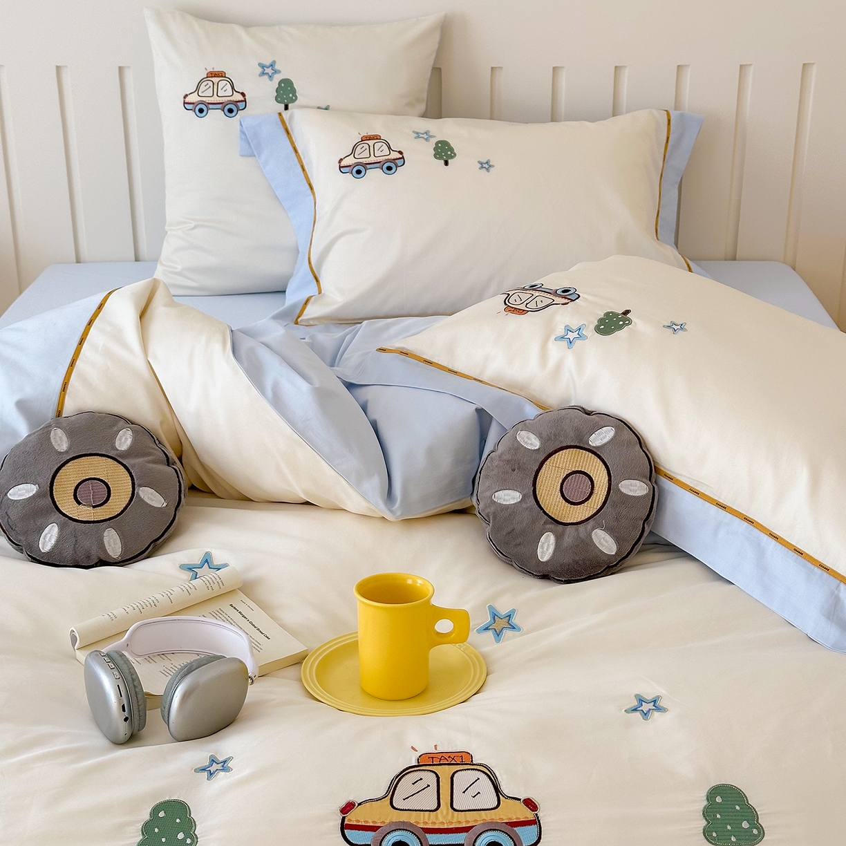 91家纺网 家纺一手货源 找家纺 （总）西西家居 2025新款100支长绒棉澳棉四件套-