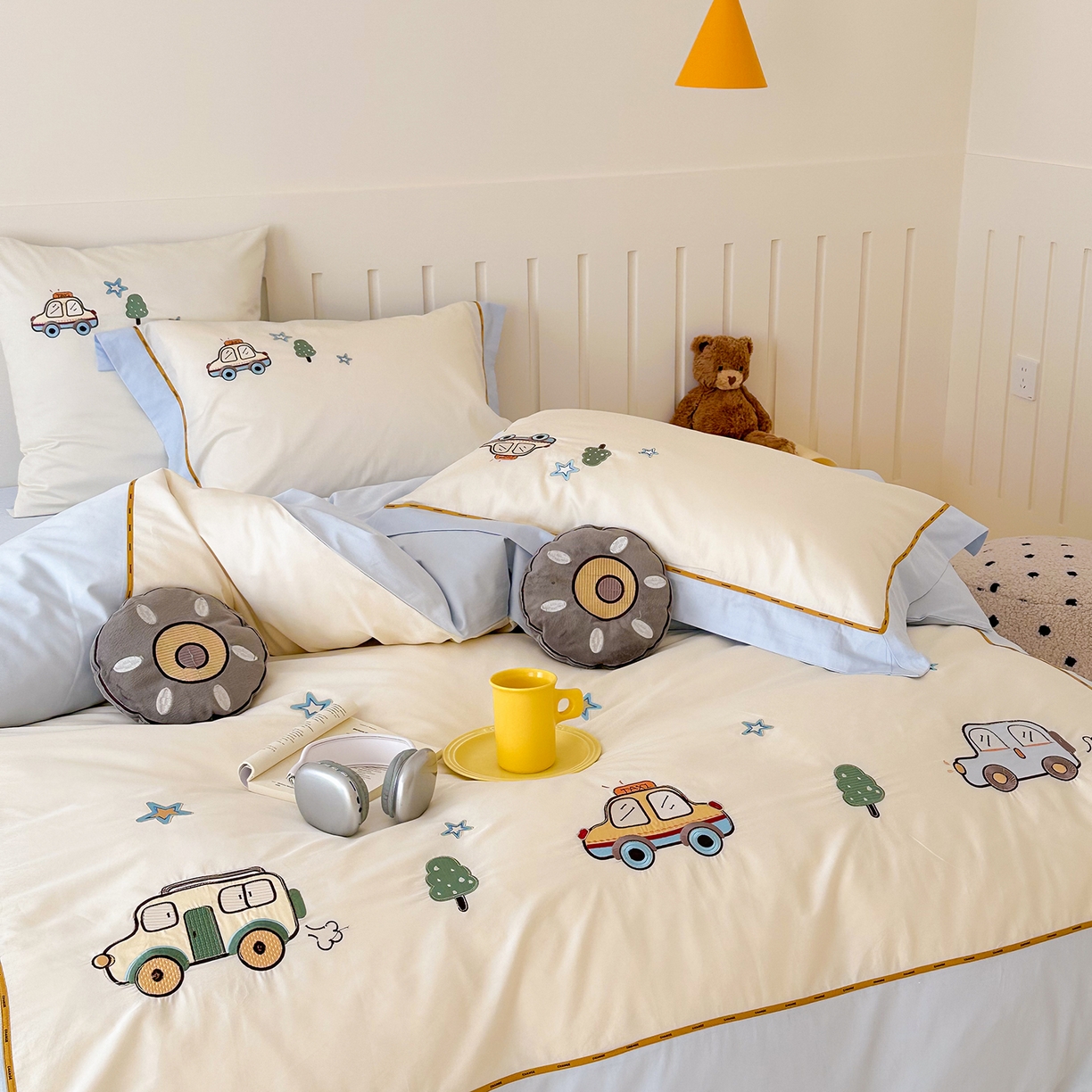 91家纺网 家纺一手货源 找家纺 （总）西西家居 2025新款100支长绒棉澳棉四件套-