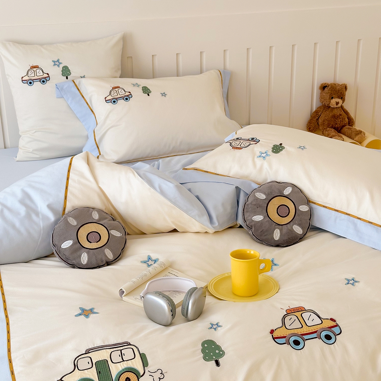 91家纺网 家纺一手货源 找家纺 （总）西西家居 2025新款100支长绒棉澳棉四件套-