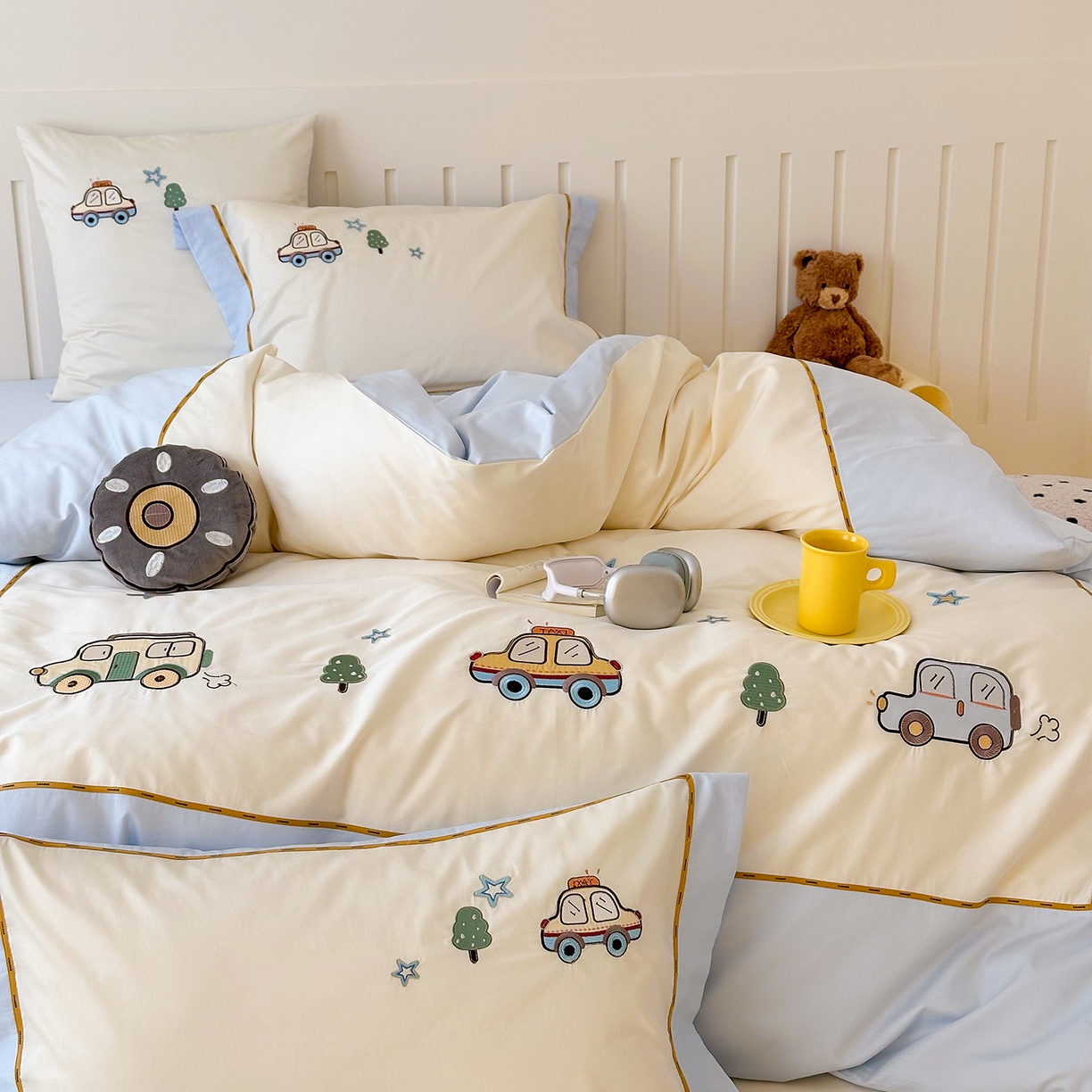 91家纺网 家纺一手货源 找家纺 （总）西西家居 2025新款100支长绒棉澳棉四件套-