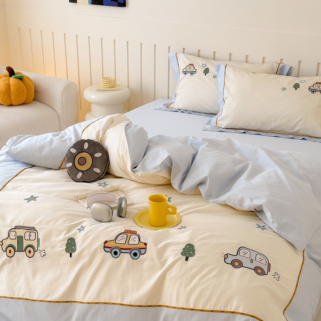 91家纺网 家纺一手货源 找家纺 （总）西西家居 2025新款100支长绒棉澳棉四件套-