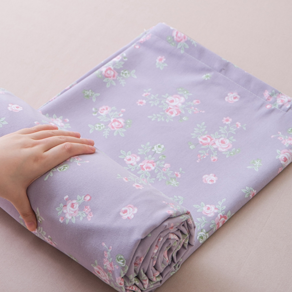 91家纺网 家纺一手货源 找家纺 （总）慕绸家纺（原萌宝老粗布厂家） 2025秋冬新款加厚纯棉磨毛印花四件套