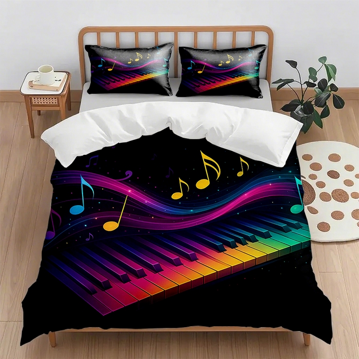 91家纺网 家纺一手货源 找家纺 （总2）轩贝雅  2025新款跨境Pod工厂数码印花被套套装（被套+枕套）第七批