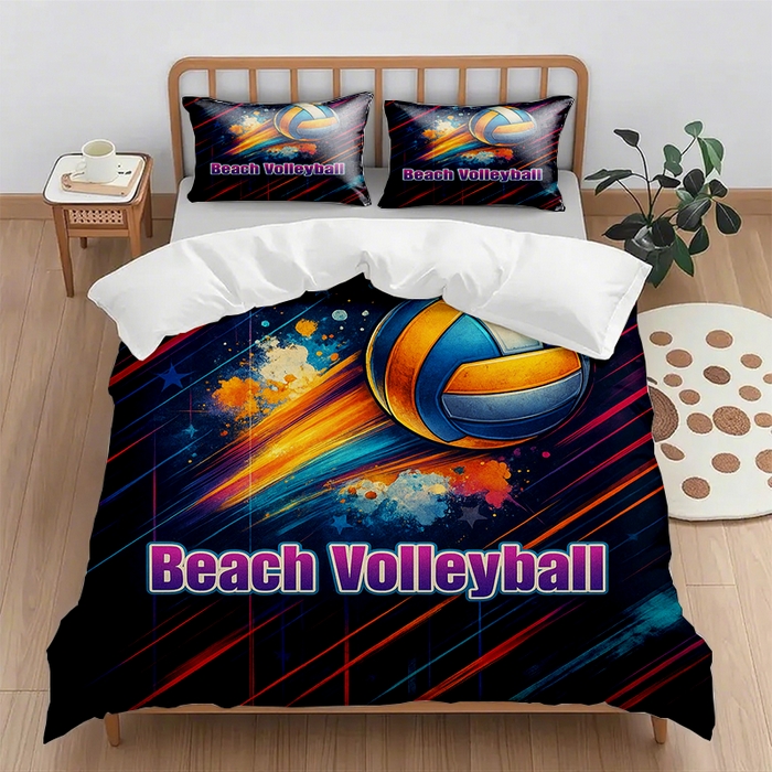 91家纺网 家纺一手货源 找家纺 （总2）轩贝雅  2025新款跨境Pod工厂数码印花被套套装（被套+枕套）第七批