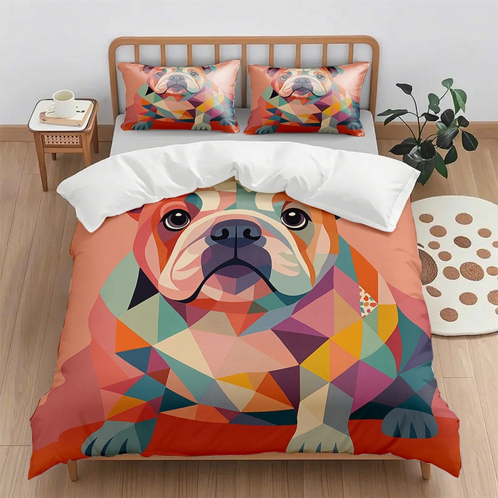 91家纺网 家纺一手货源 找家纺 （总2）轩贝雅  2025新款跨境Pod工厂数码印花被套套装（被套+枕套）第七批