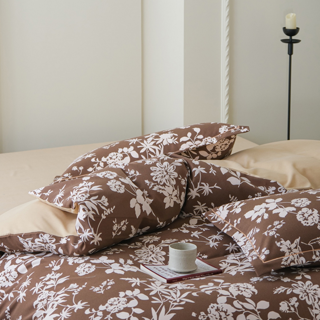 91家纺网 家纺一手货源 找家纺 （总）慕绸家纺（原萌宝老粗布厂家） 2025秋冬新款加厚纯棉磨毛印花四件套