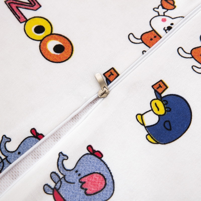 91家纺网 家纺一手货源 找家纺 大黄蜂家居家纺 2025新款针织棉儿童乳胶枕 运动会