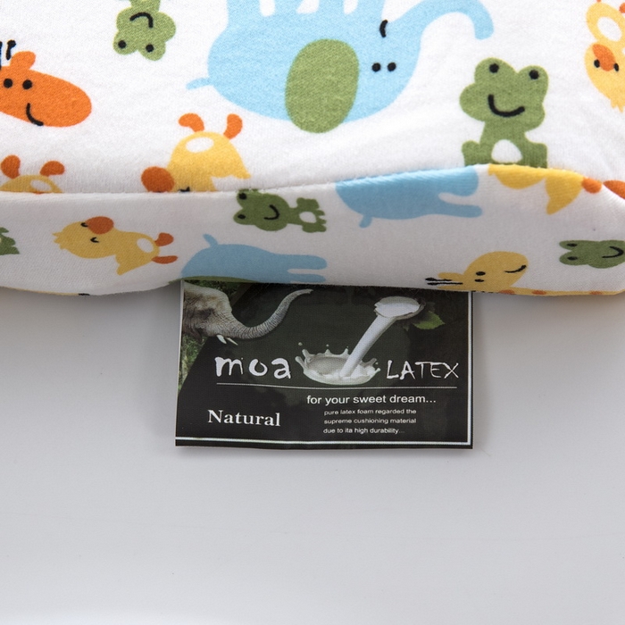 91家纺网 家纺一手货源 找家纺 大黄蜂家居家纺 2025新款针织棉儿童乳胶枕 长颈鹿