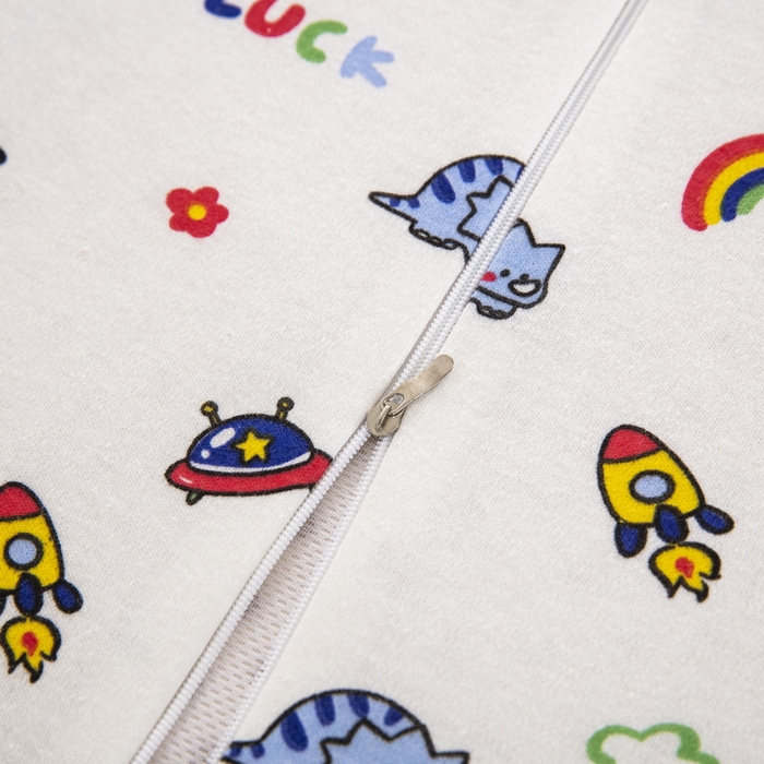 91家纺网 家纺一手货源 找家纺 大黄蜂家居家纺 2025新款针织棉儿童乳胶枕 恐龙乐园